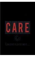 Attempting To Care Loading Please Wait...: Hangman Puzzles - Mini Game - Clever Kids - 110 Lined Pages - 6 X 9 In - 15.24 X 22.86 Cm - Single Player - Funny Great Gift