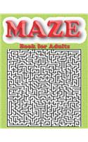 Maze Book for Adults