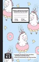 Primary Composition Notebook Handwriting Practice Paper