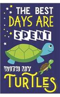 The Best Days Are Spent With My Turtles
