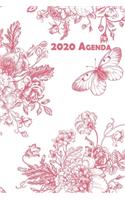 2020 Agenda: 6"x9" Daily and Weekly Agenda Planner and Organizer V7