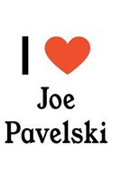 I Love Joe Pavelski: Joe Pavelski Designer Notebook