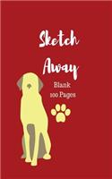 Sketch Away Blank 100 Pages