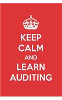 Keep Calm and Learn Auditing: Auditing Designer Notebook