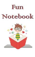 Fun Notebook: Boys Books - Mini Composition Notebook - Ages 6 -12 - I Am Reading