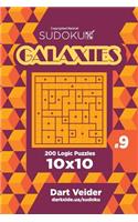 Sudoku Galaxies - 200 Logic Puzzles 10x10 (Volume 9)