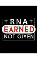 RNA Earned Not Given