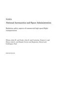 Radiation Safety Aspects of Commercial High-Speed Flight Transportation