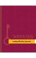 Loading-Machine Operator Work Log