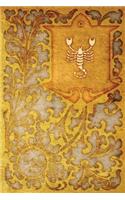 Monogram Scorpio Notebook: Blank Journal Diary Log(78 Monogram Nouveauone 150 Lined)