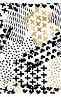 Bullet Journal Notebook Abstract Hand Drawn Pattern 1