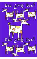 Bullet Journal Notebook for Dog Lovers, Spotty Dogs in a Row 4: 162 Numbered Pages with 150 Dot Grid Pages, 6 Index Pages and 2 Key Pages for Journaling, Writing, Planning and Doodling, for Women, Men, Kids, Easy