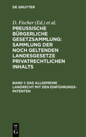 allgemeine Landrecht mit den Einführungs-Patenten