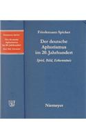 Der Deutsche Aphorismus Im 20. Jahrhundert