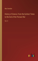 History of Greece, From the Earliest Times to the End of the Persian War