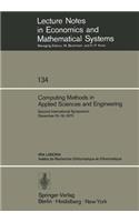 Computing Methods in Applied Sciences and Engineering