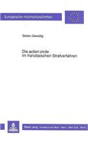 Die «action civile» im franzoesischen Strafverfahren
