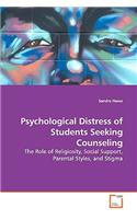 Psychological Distress of Students Seeking Counseling