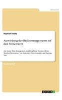 Auswirkung des Risikomanagements auf den Firmenwert