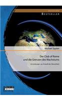 Club of Rome und die Grenzen des Wachstums