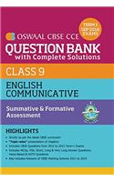 Oswaal CBSE CCE Question Bank with Complete Solutions for Class 9 Term I (April to Sep. 2016) English Communicative