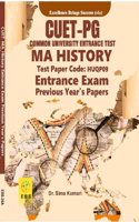 CUET PG MA History (Test Paper Code-HUQP09) Entrance Exam Previous Year's Papers(English Medium),February,2024 Edition