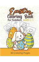 EASTER Coloring Book For Toddlers AGES 2-5
