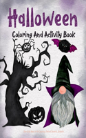 Halloween Coloring And Activity Book For Kids Ages 6-10 Coloring, Word Search, Sudoku