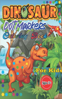 Dinosaur Dot Markers Coloring Book for kids ages 3+