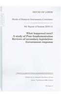 8th Report of Session 2009-10