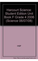 Harcourt Science: Unit Big Books Grade 4 Unit F: Forces and Motion 2006(Harcourt Science)