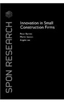 Innovation in Small Construction Firms