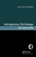 Autogenous Shrinkage of Concrete