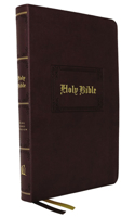 KJV Holy Bible: Large Print Thinline, Brown Leathersoft, Red Letter, Comfort Print: King James Version: Holy Bible, King James Version