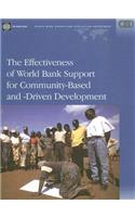 Effectiveness of World Bank Support for Community-Based and -Driven Development
