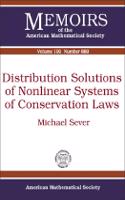 Distribution Solutions of Nonlinear Systems of Conservation Laws