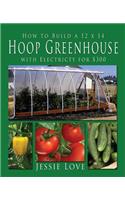 How to Build a 12 x 14 HOOP GREENHOUSE with Electricity for $300