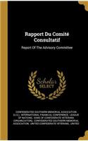 Rapport Du Comité Consultatif