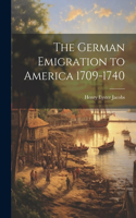 German Emigration to America 1709-1740