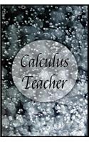 Calculus Teacher: Teachers and students wide ruled line journal or composition book