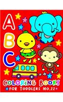 ABC Coloring Books for Toddlers No.22