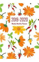2019-2020 Weekly Monthly Planner