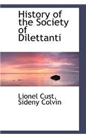History of the Society of Dilettanti