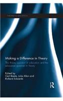 Making a Difference in Theory