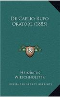 De Caelio Rufo Oratore (1885)