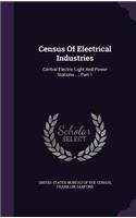 Census Of Electrical Industries