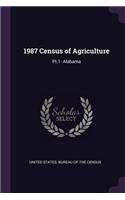 1987 Census of Agriculture: Pt.1- Alabama