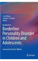 Handbook of Borderline Personality Disorder in Children and Adolescents