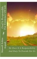 God Is Responsible For Existence Of Life