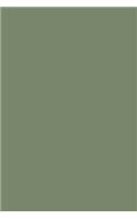 Journal Camouflage Green Color Simple Plain Green